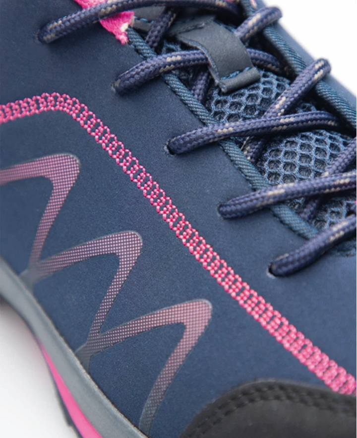 Dámská outdoorová polobotka ARDON®BLOOM - navy/růžová