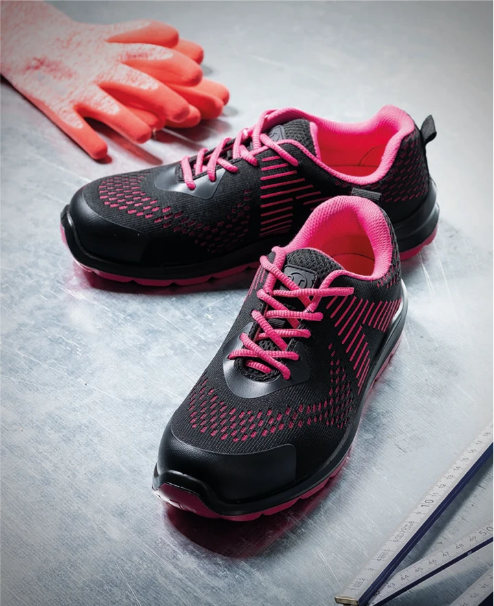 Dámská bezpečnostní polobotka ARDON®FLYTEX S1P ESD - růžová