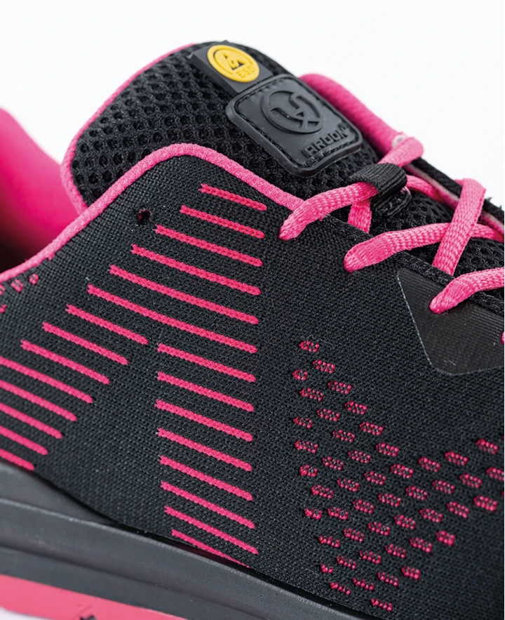 Dámská bezpečnostní polobotka ARDON®FLYTEX S1P ESD - růžová