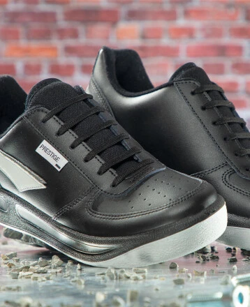 Pracovní polobotka PRESTIGE LOW - černá