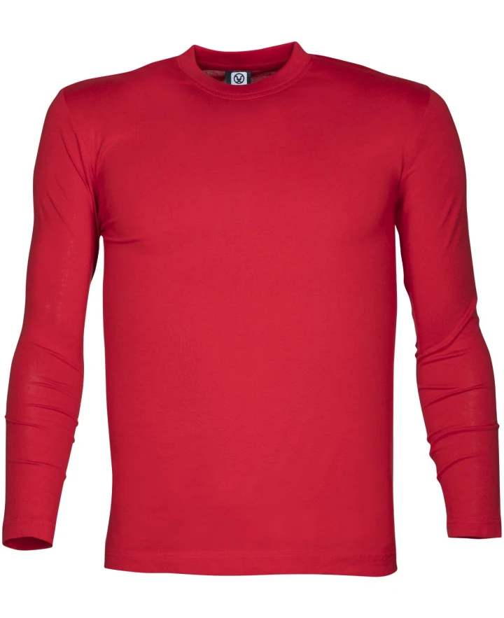 Tričko ARDON®CUBA s dlouhým rukávem červená