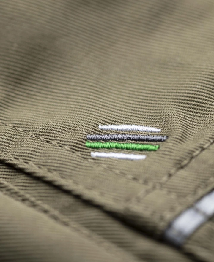 Kalhoty s laclem ARDON®SUMMER zkrácené khaki - DOPRODEJ
