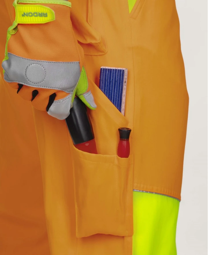Reflexní kalhoty ARDON®SIGNAL oranžová - DOPRODEJ