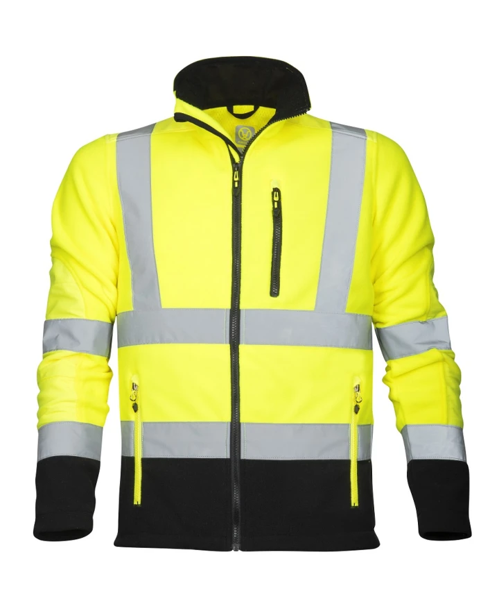 Reflexní mikina fleece ARDON®SIGNAL žlutá
