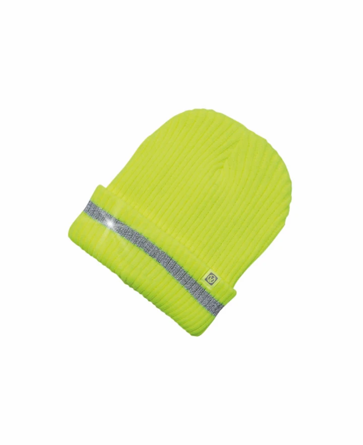 Zimná čiapka pletená + flísová podšívka hi-viz ARDON®SPARK žltá