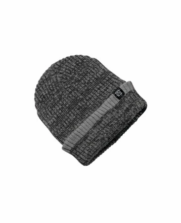 Zimní čepice pletená fleece ARDON®VISION Neo černo-šedá