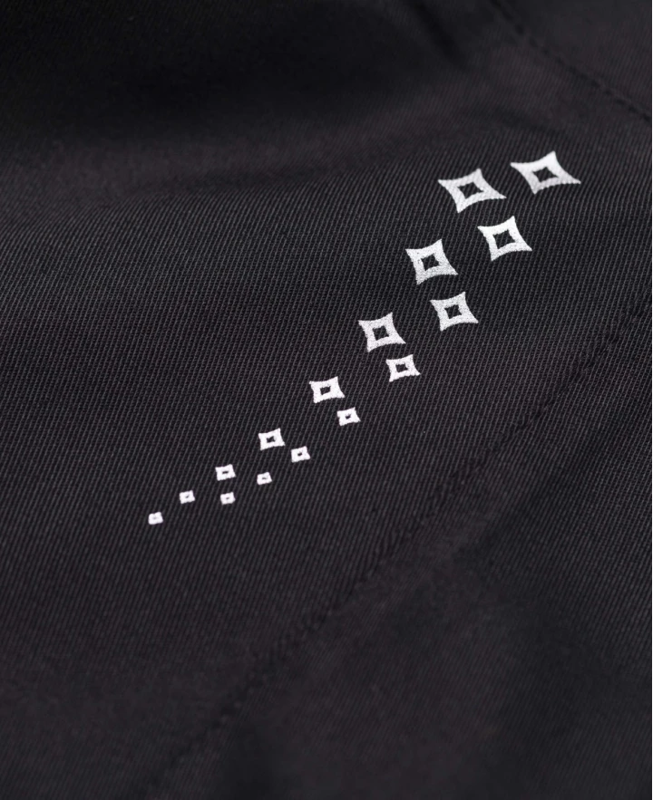 Dámské kalhoty ARDON®FLORET černo-růžová