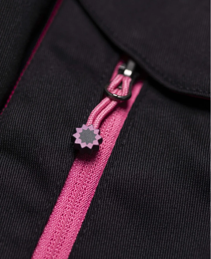 Dámské kalhoty ARDON®FLORET černo-růžová