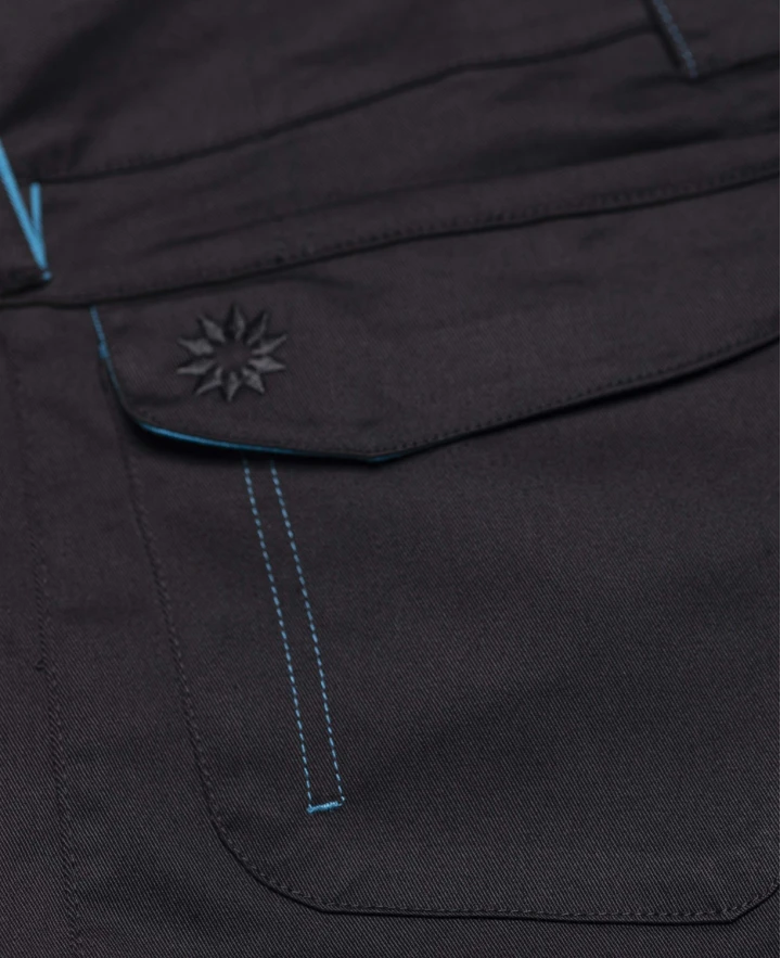 Dámské kalhoty ARDON®FLORET černo-modrá