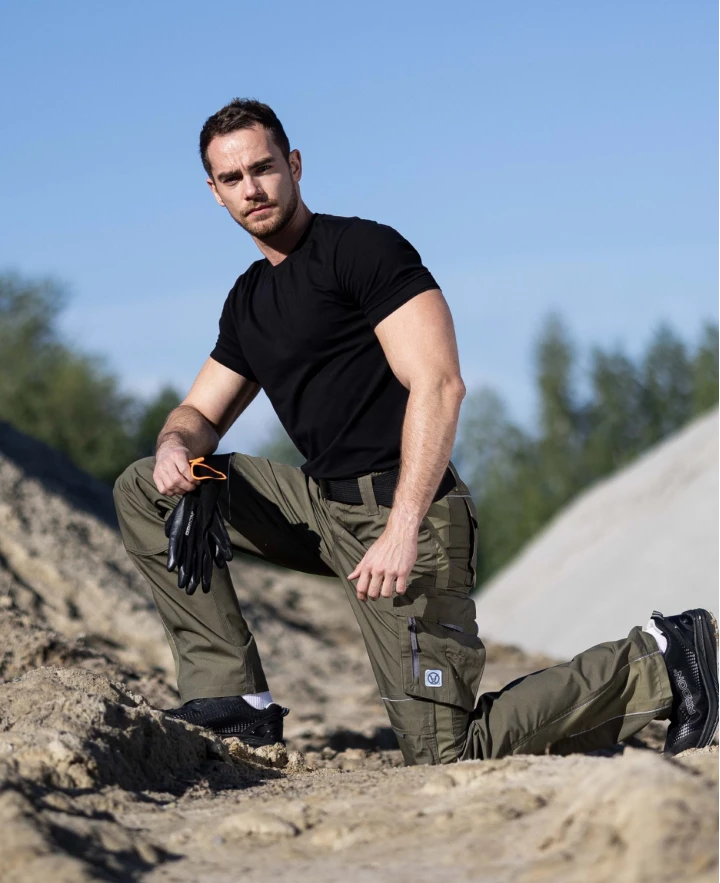Kalhoty ARDON®URBAN+ zkrácené khaki