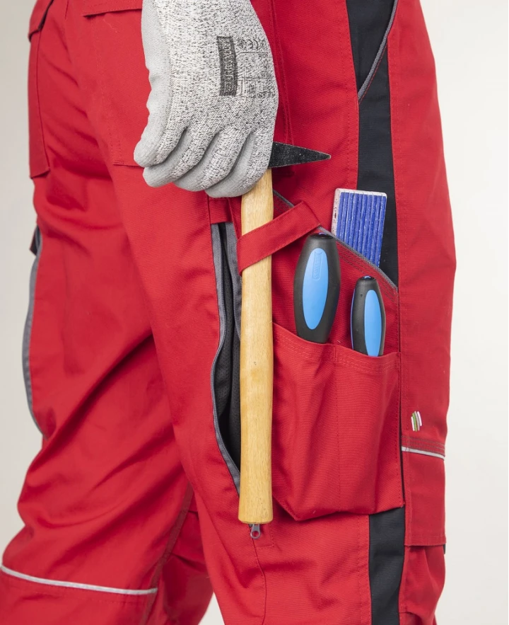 Kalhoty ARDON®URBAN+ prodloužené jasně červená
