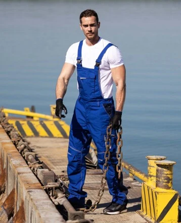 Kalhoty s laclem ARDON®URBAN+ prodloužené středně modrá royal
