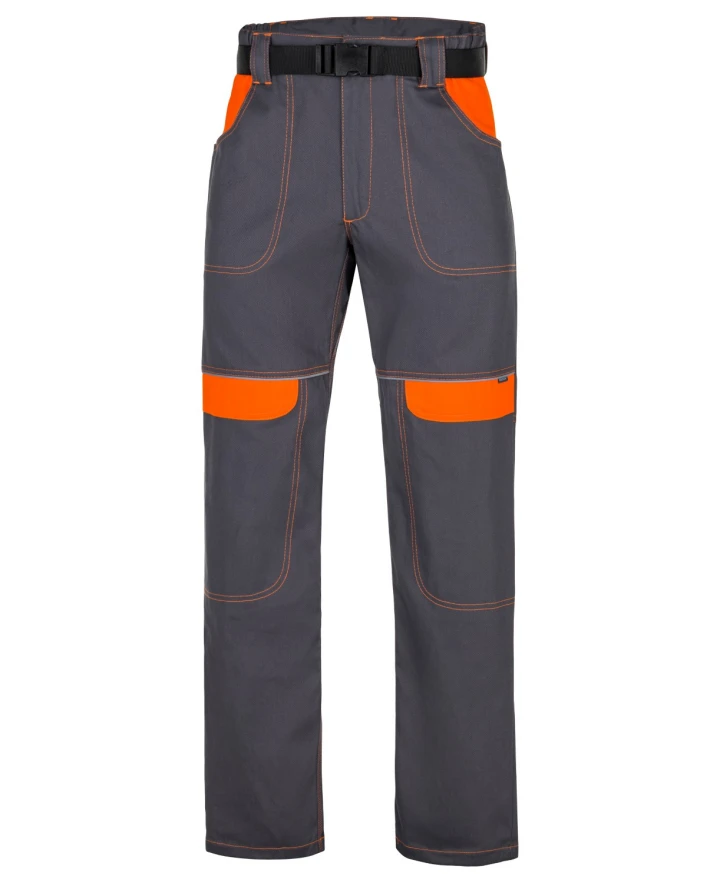 Kalhoty ARDON®COOL TREND šedo-oranžové prodloužené