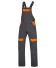 Kalhoty s laclem ARDON®COOL TREND prodloužené šedo-oranžová