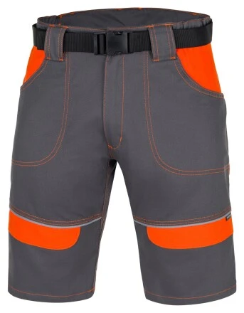 Šortky ARDON®COOL TREND sivo-oranžové
