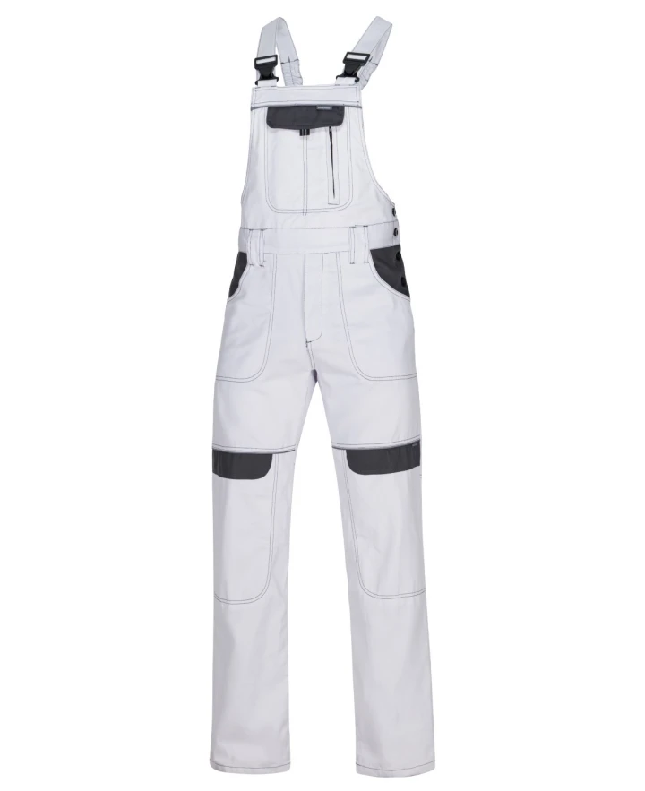 Kalhoty s laclem ARDON®COOL TREND prodloužené bílo-šedá