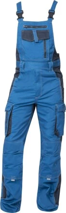 Spodnie ogrodniczki ARDON®VISION 03 niebieskie, skrócone