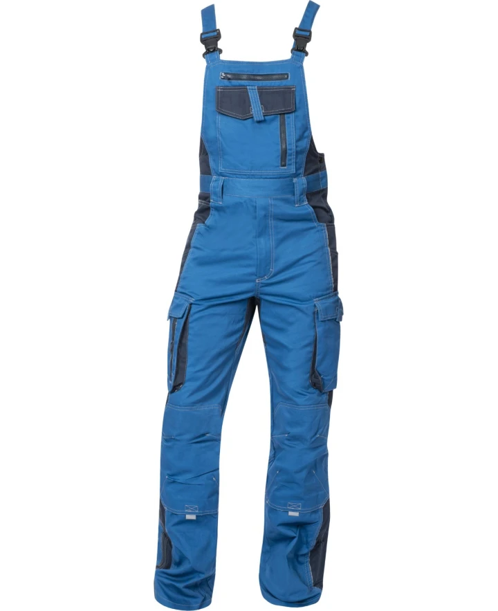 Spodnie ogrodniczki ARDON®VISION 03 niebieskie, skrócone