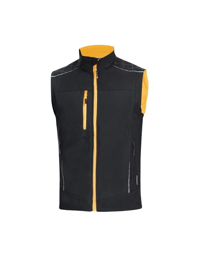 Softshellová vesta ARDON®VISION , černo-oranžová