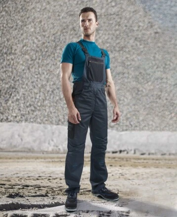 Nohavice s náprsenkou ARDON®4TECH 03 sivo-čierne