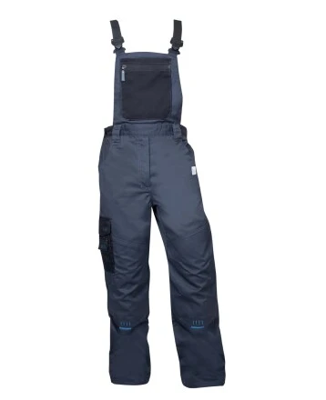 Nohavice s náprsenkou ARDON®4TECH 03 sivo-čierne