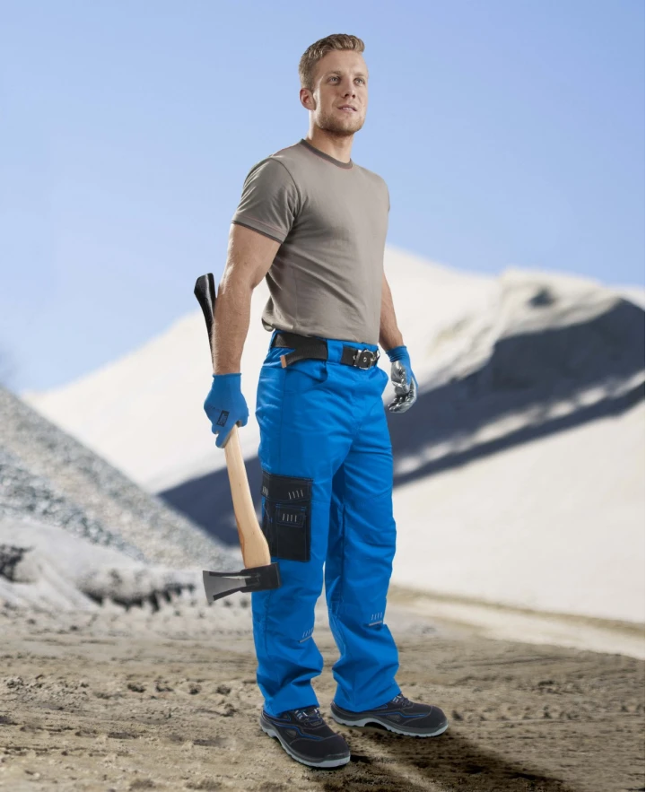 Nohavice do pása ARDON®4TECH modro čierne, skrátené