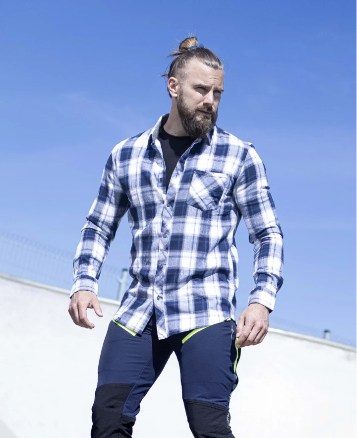 Koszula ARDON®OPTIFLANNELS niebieska