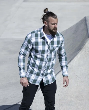 Koszula ARDON®OPTIFLANNELS zielona