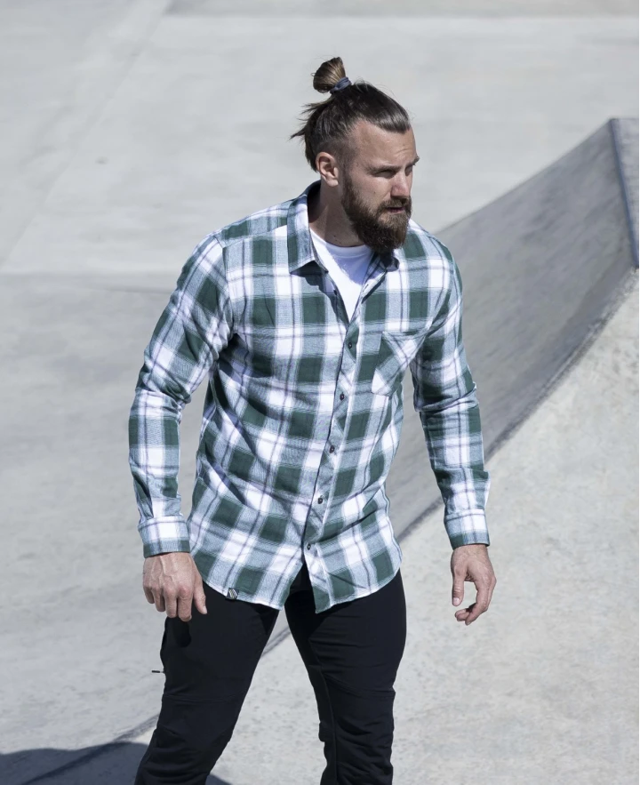 Koszula ARDON®OPTIFLANNELS zielona