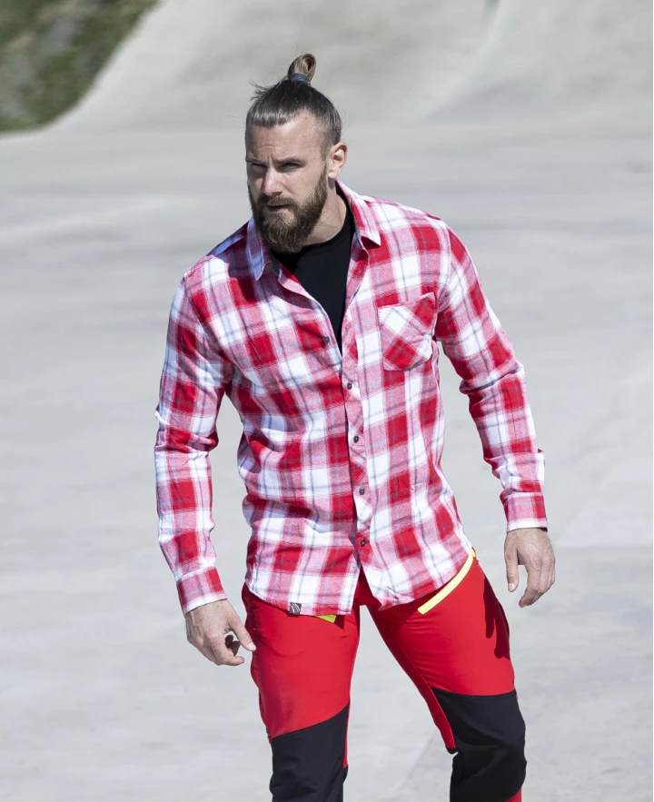 Koszula ARDON®OPTIFLANNELS czerwona