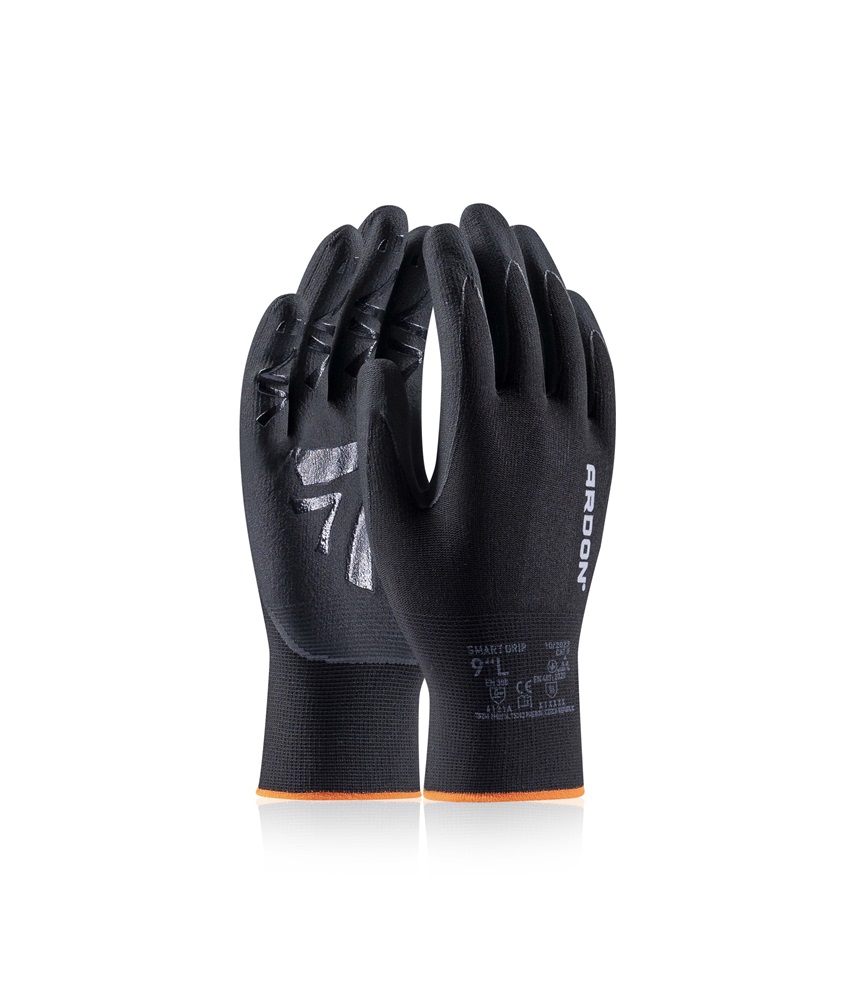 Máčené rukavice ARDON®Smart Grip 07/S - s prodejní etiketou