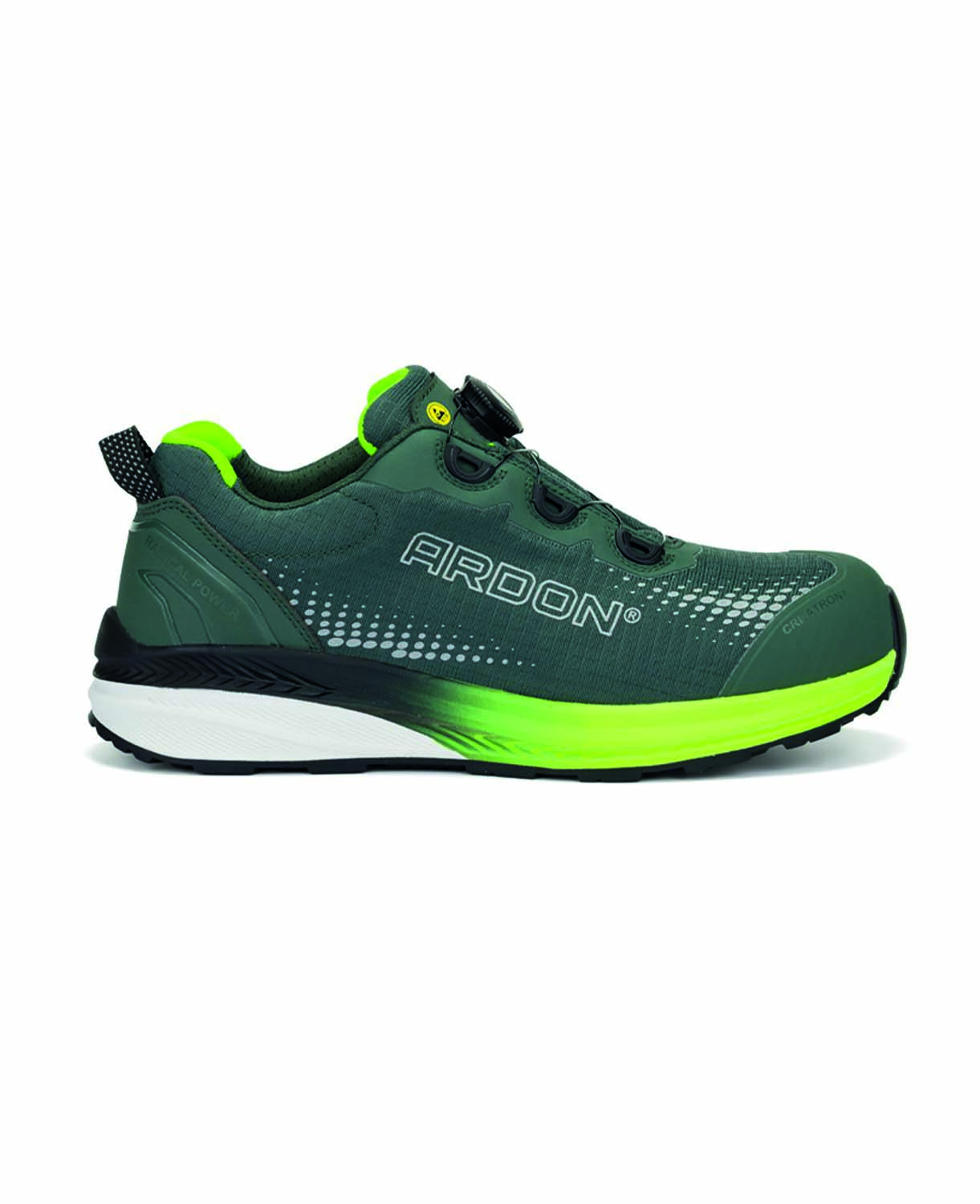 Bezpečnostní polobotka ARDON®CREATRON LOW S3S ESD - zelená